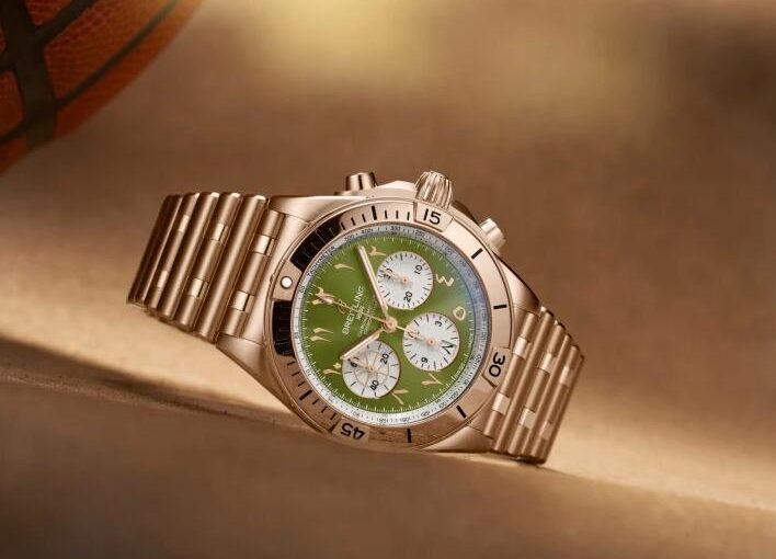 Breitling And Giannis Antetokounmpo Co-Designs The 1:1 2024 Breitling Chronomat Fake Watches UK