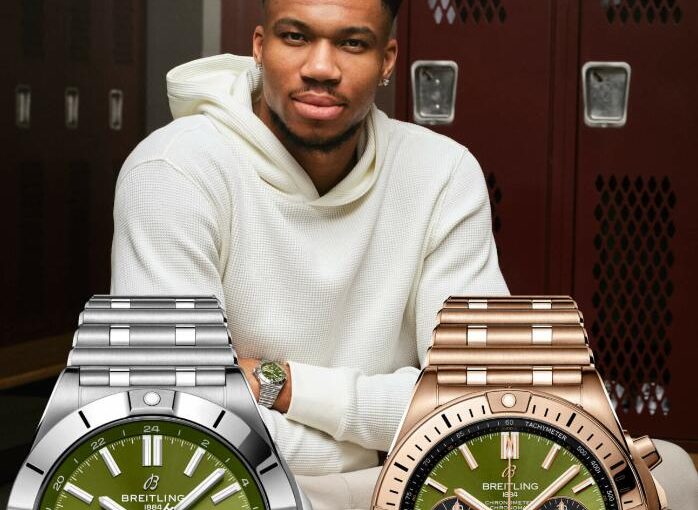 Giannis Antetokounmpo Hypes Up His Cheap Online UK Replica Breitling Watches Collection Starting From $23000